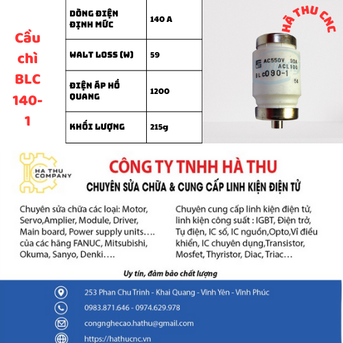 cầu chì BLC140-1 FUJI 59W
